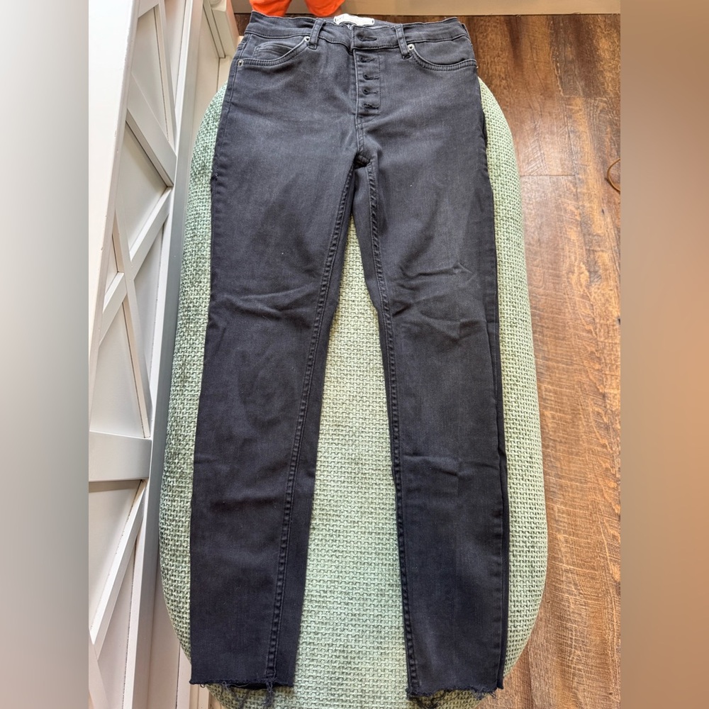 Free People Black Skinny Jeans
